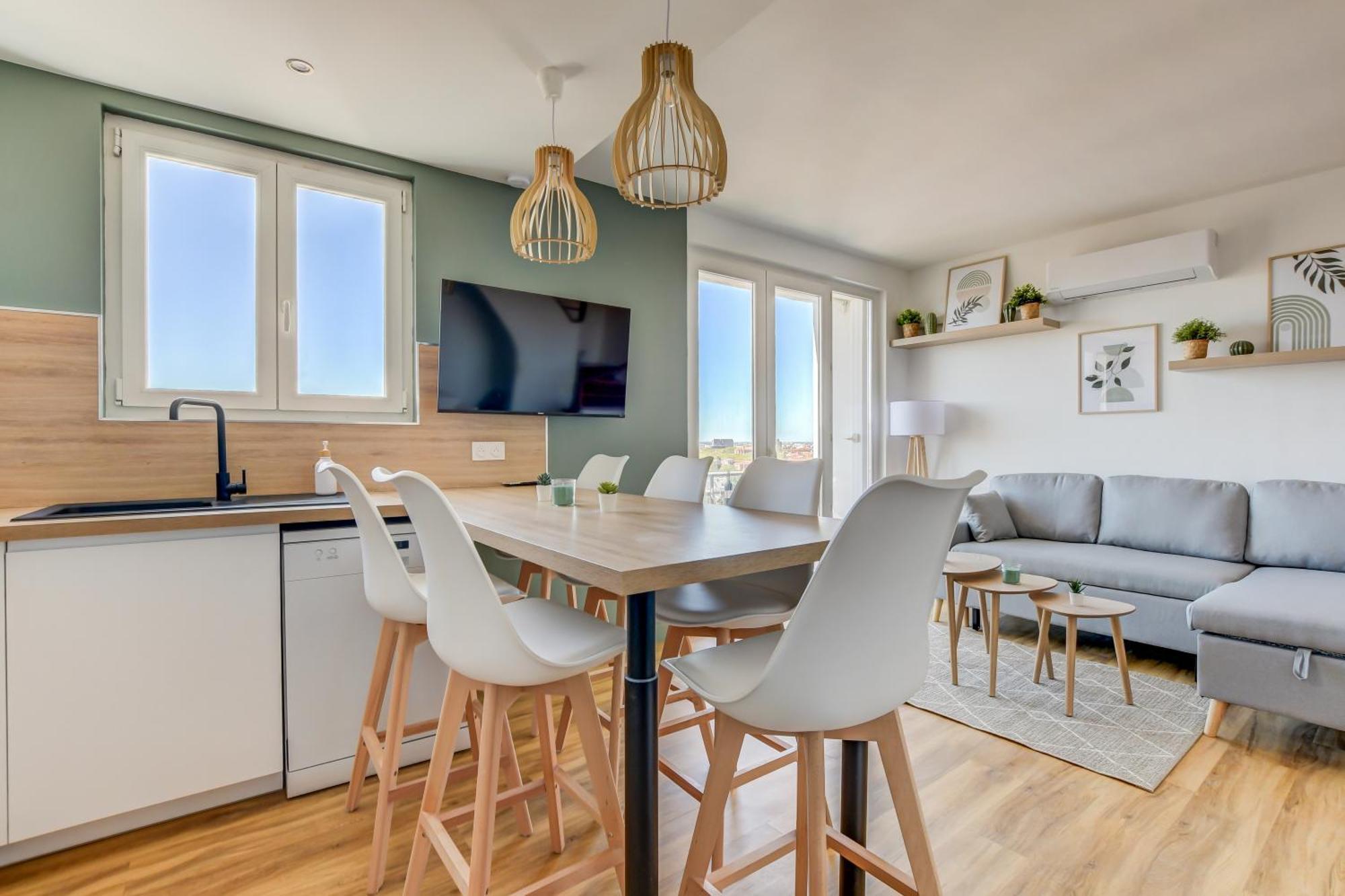 Sunset Duplex - Grand-Rond, Jardin Des Plantes, Centre-Ville, 2 Bdrs 60M2, Ac, Free Public Car Park 200M Away, Netflix - T3 60M2 Avec Clim, Parking Public Gratuit A 200M Toulouse Buitenkant foto