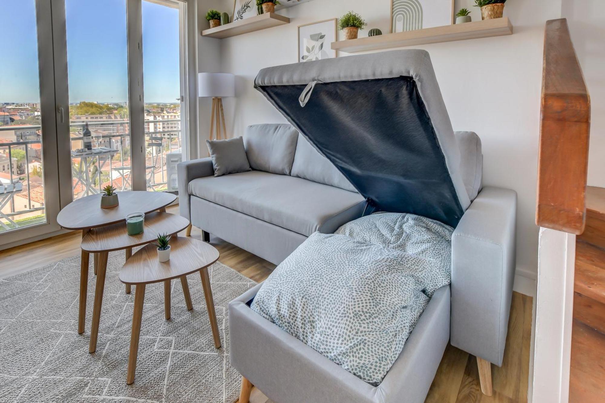 Sunset Duplex - Grand-Rond, Jardin Des Plantes, Centre-Ville, 2 Bdrs 60M2, Ac, Free Public Car Park 200M Away, Netflix - T3 60M2 Avec Clim, Parking Public Gratuit A 200M Toulouse Buitenkant foto
