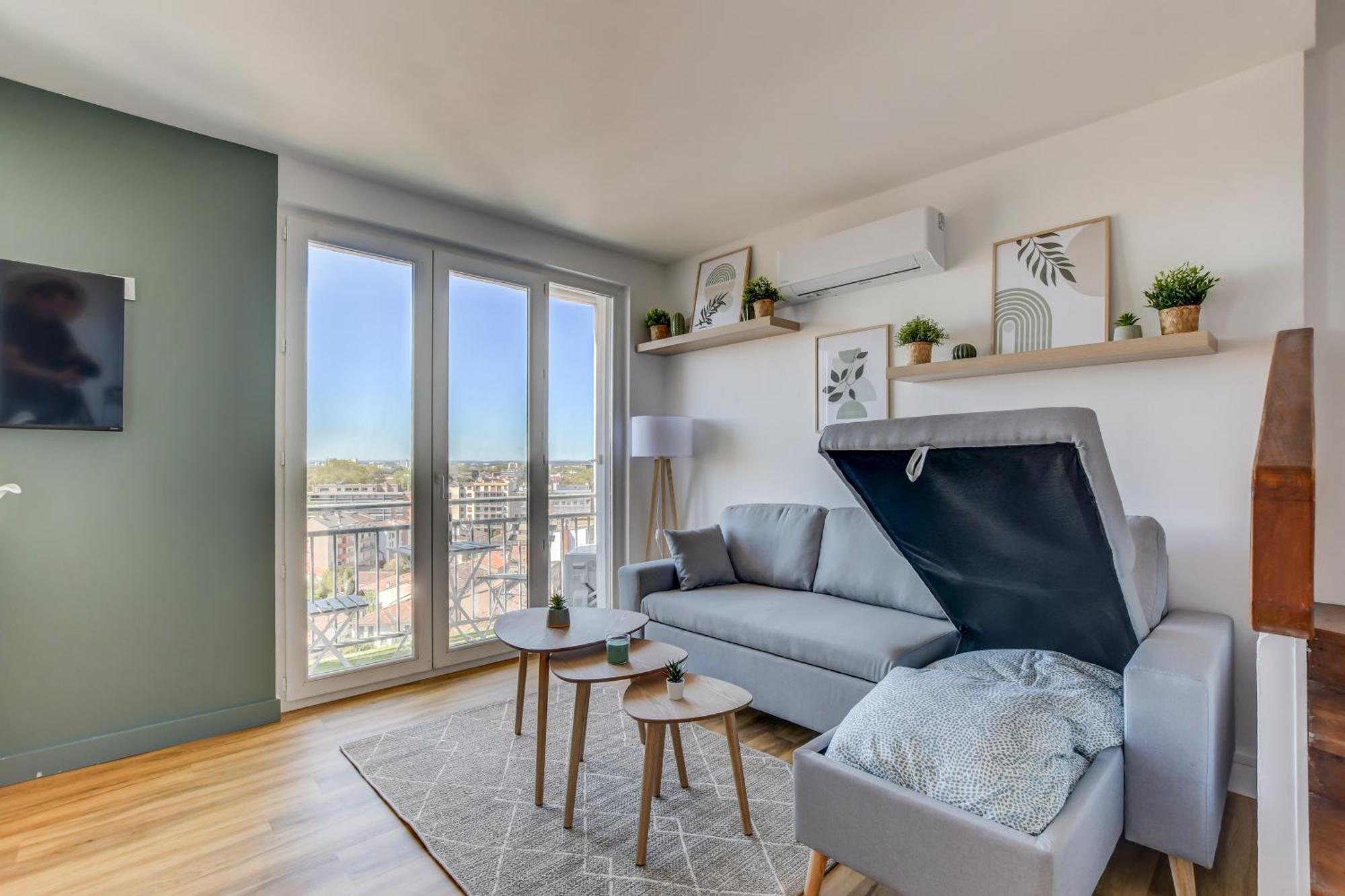 Sunset Duplex - Grand-Rond, Jardin Des Plantes, Centre-Ville, 2 Bdrs 60M2, Ac, Free Public Car Park 200M Away, Netflix - T3 60M2 Avec Clim, Parking Public Gratuit A 200M Toulouse Buitenkant foto